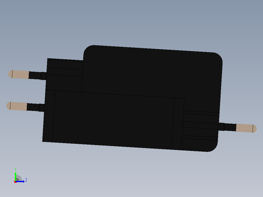 Phone 充电器 SolidWorks 11左视图