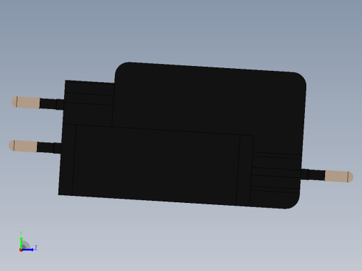 Phone 充电器 SolidWorks 11左视缩略图