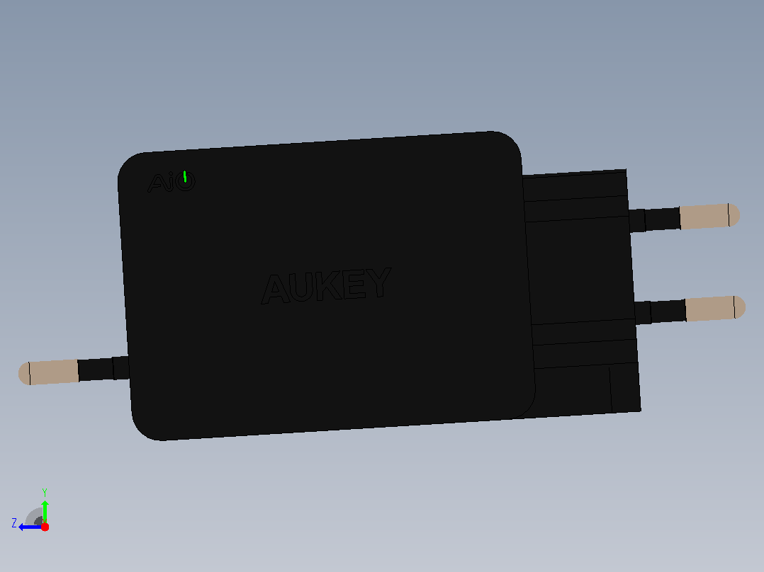 Phone 充电器 SolidWorks 11右视图