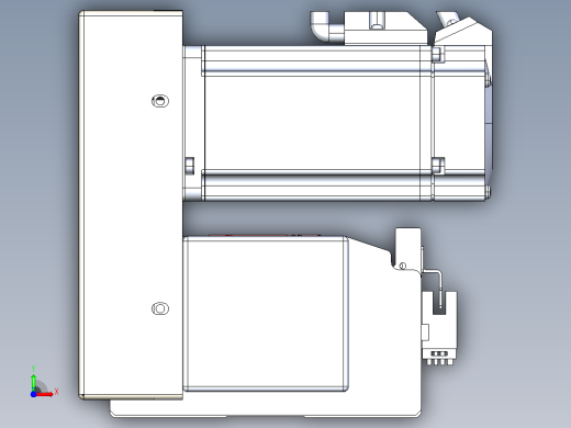 皮带直线轴半封闭可选导轨TPA-HNB-120D-110-L2600-LU-C-P40-N3前视缩略图