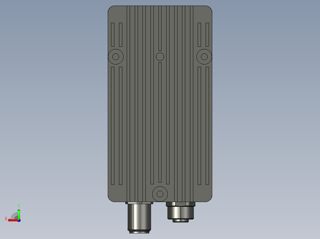 Inspector I40图像识别仪器后视图