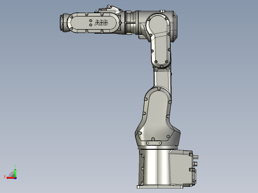 ABB IRB1100机器人IRB1100-580-rear后视图
