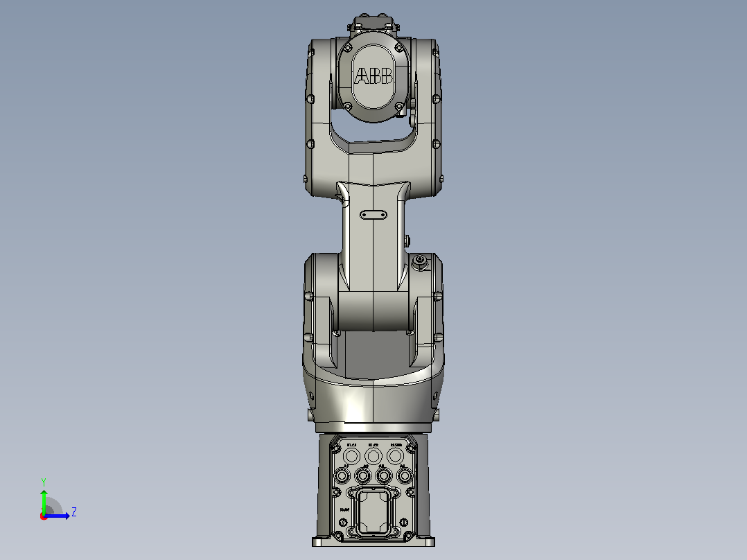 ABB IRB1100机器人IRB1100-580-rear左视图