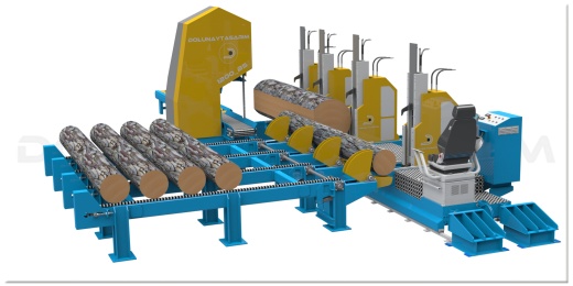 车载木材切片线（Carriage Log Slicing Line）缩略图