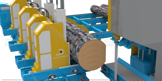 车载木材切片线（Carriage Log Slicing Line）缩略图