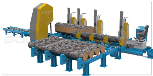 车载木材切片线（Carriage Log Slicing Line）缩略图
