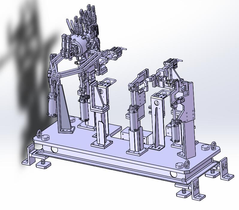 调整焊接夹具设备 