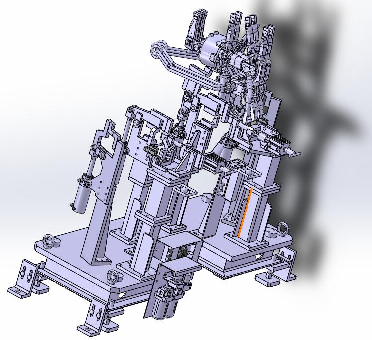 调整焊接夹具设备 