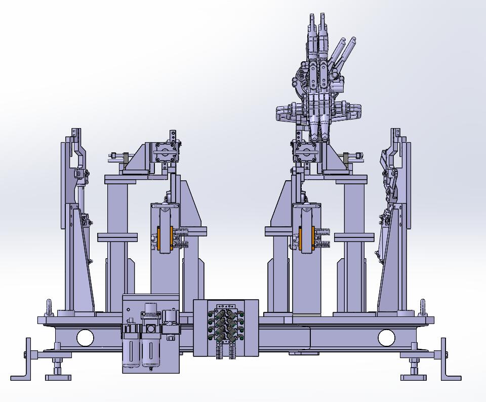 调整焊接夹具设备 