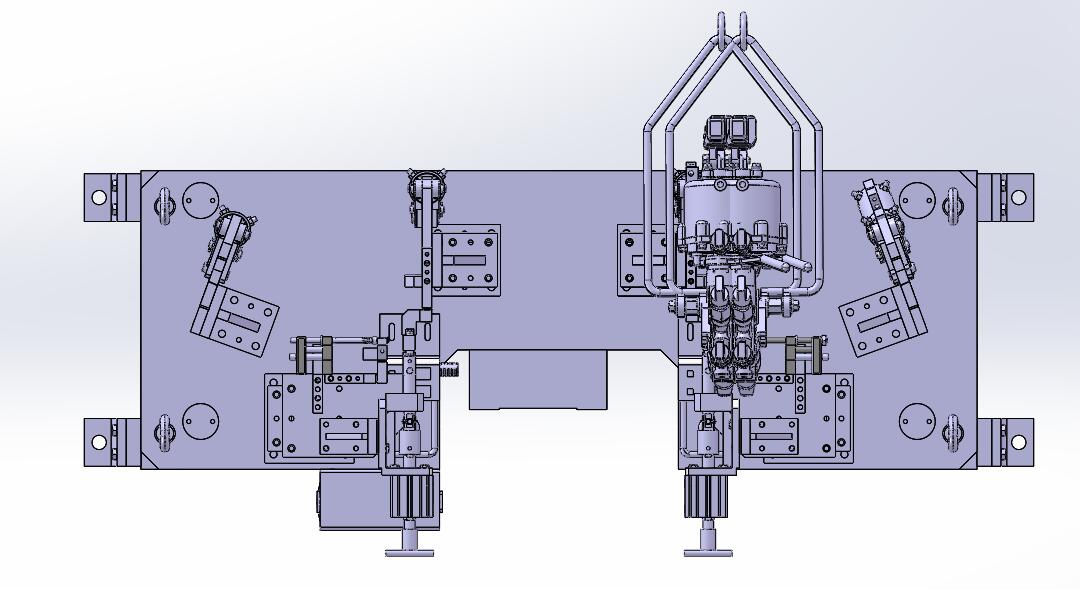 调整焊接夹具设备 