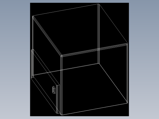 室内家具及植物的维模型十二-B091