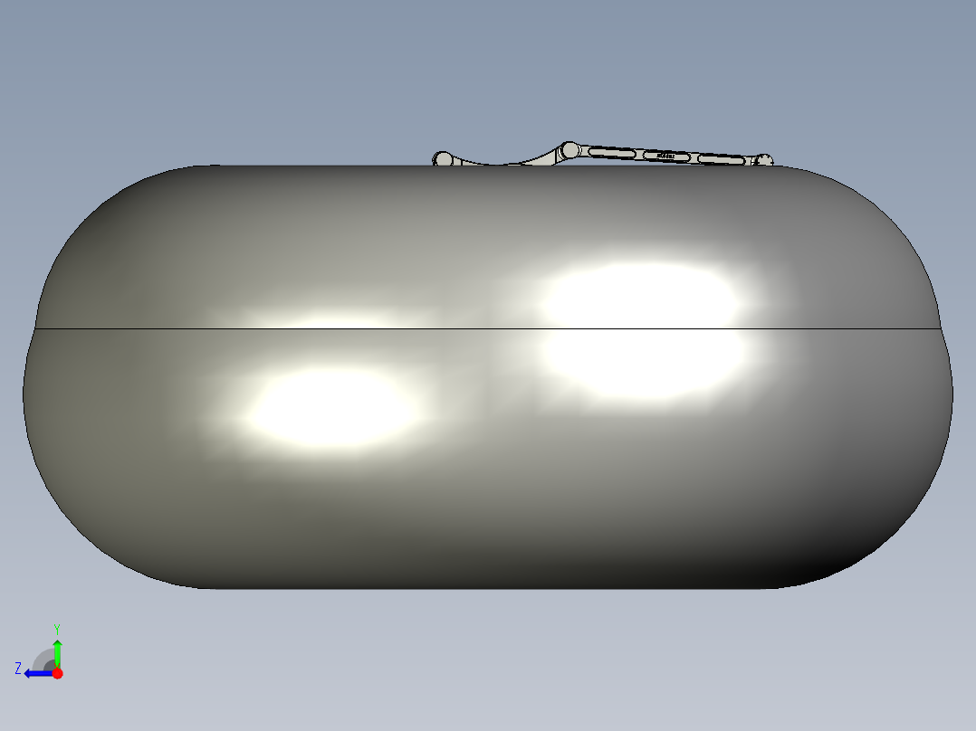 ER120-2400-PL 外部模型（STEP格式）右视图