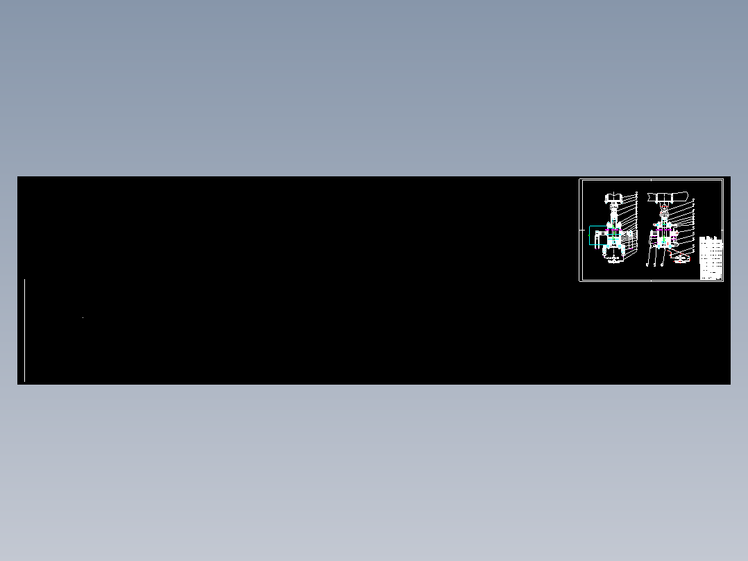 抽油机配套工艺——地面负压控套装置设计CAD+说明