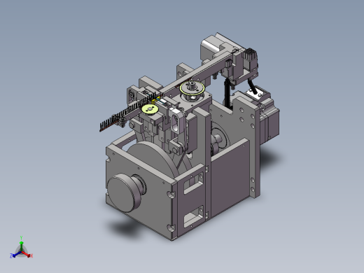 B26_typeC ️ 高速插针机正等轴测缩略图