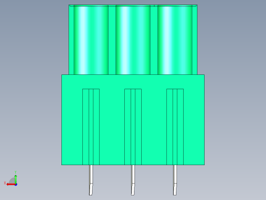DEGSON 2EDG 系列 5.0mm 可插拔接线端子组-2EDGB-5.0-03P-14-00AH后视缩略图