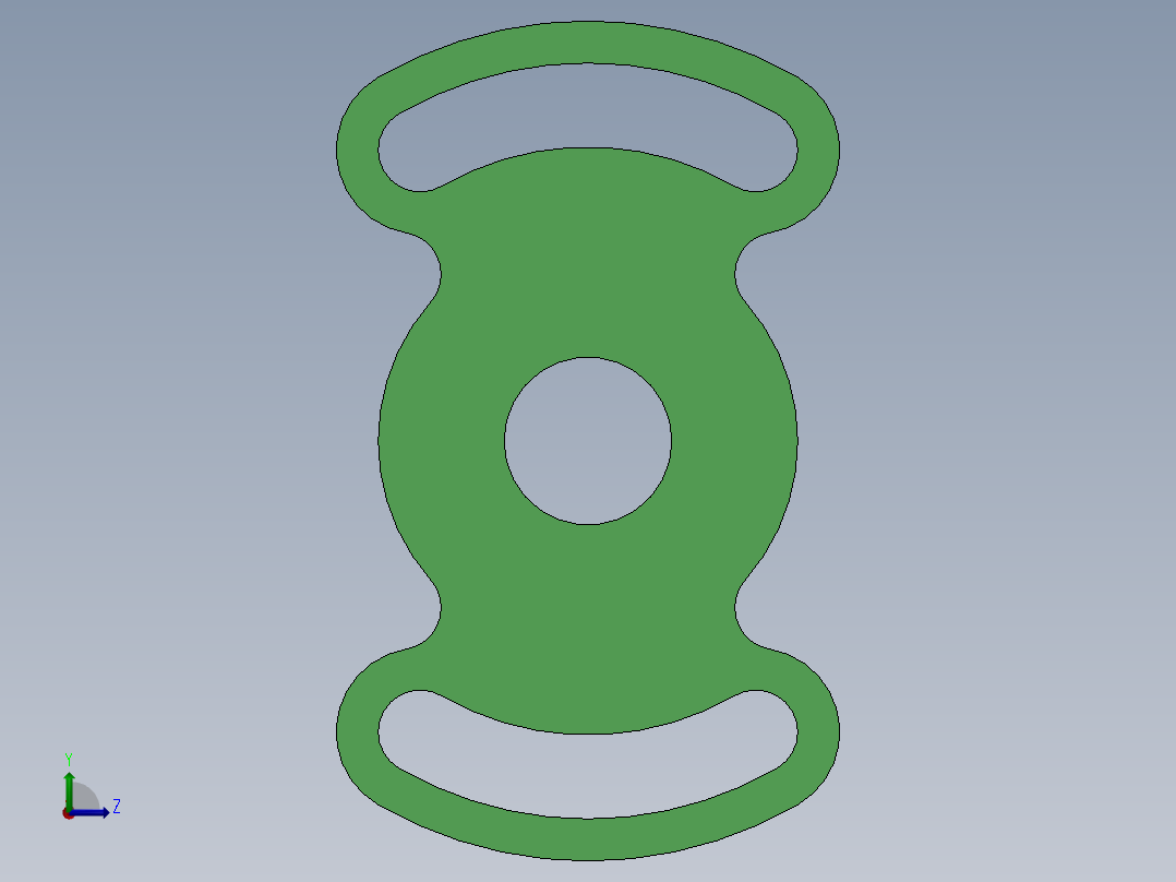 SW建模练习题-exercise 135左视图