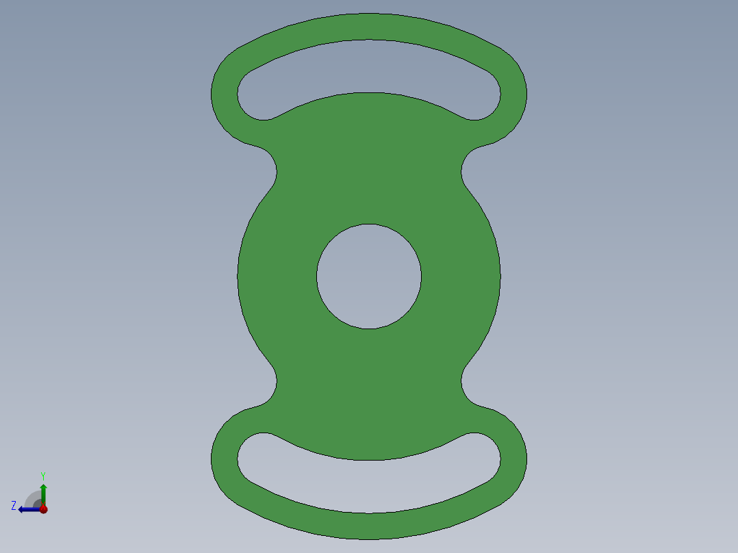 SW建模练习题-exercise 135右视图