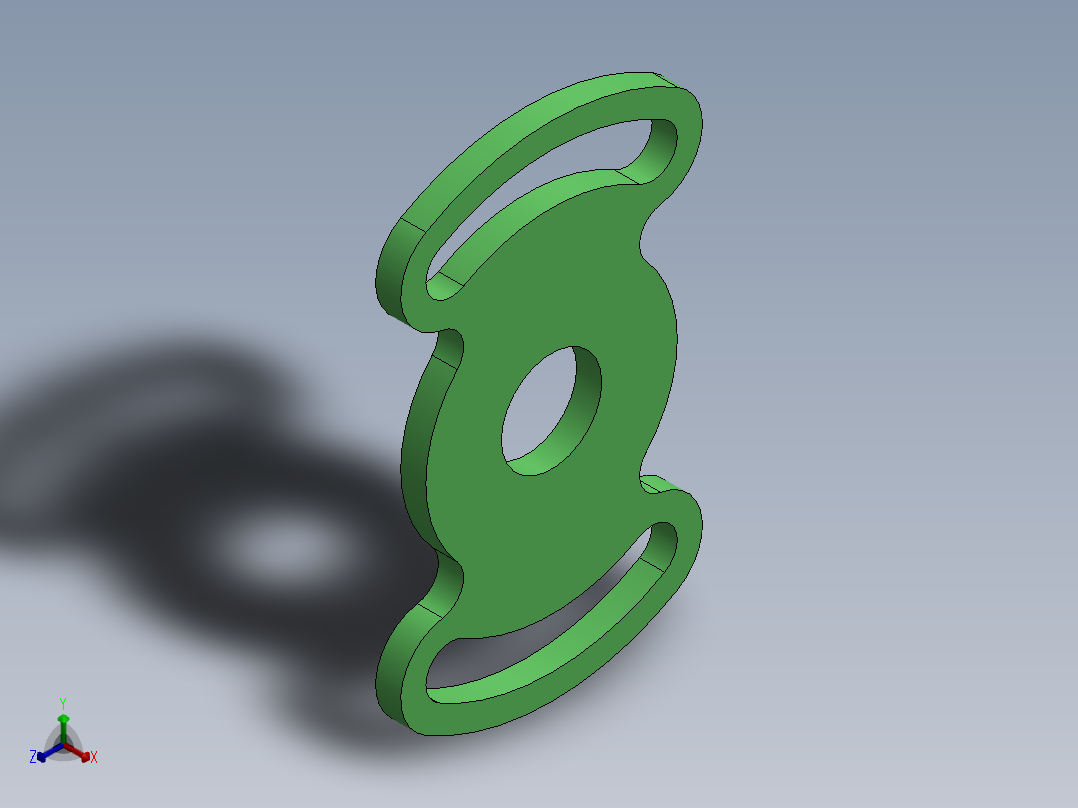 SW建模练习题-exercise 135正等轴测图