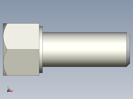 螺栓-Screw-M8-20-15-9-12-45-Yes.stp前视缩略图