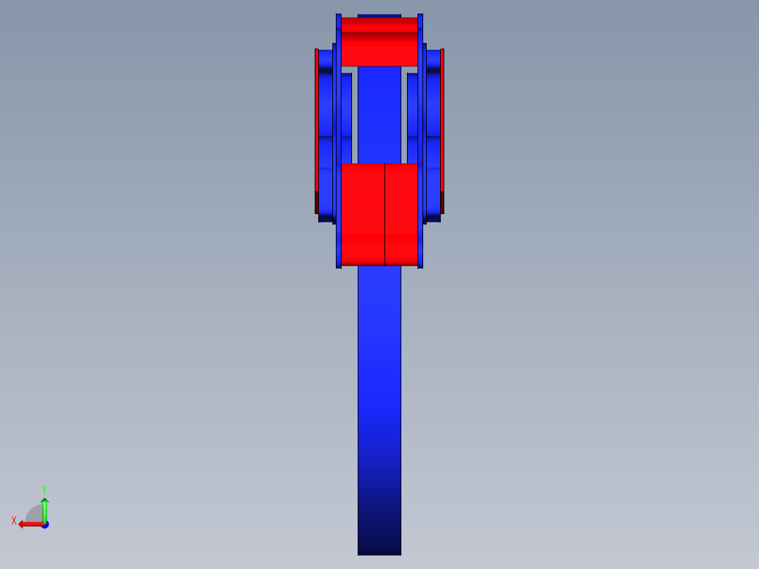制动器 (10)后视图