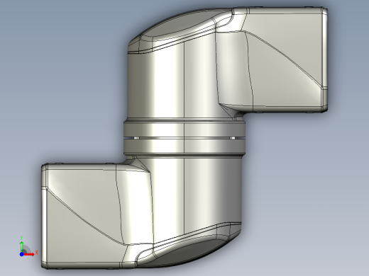 55-75-130中间连接器.STEP前视缩略图