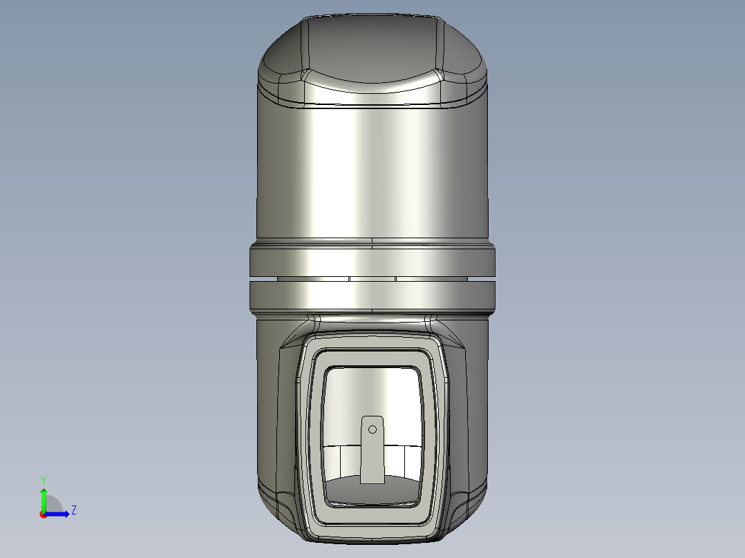 55-75-130中间连接器.STEP左视图