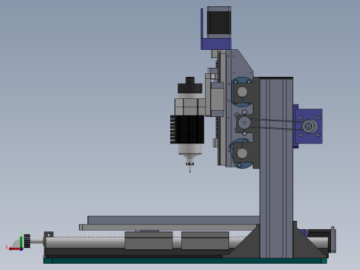三轴碾磨机后视缩略图