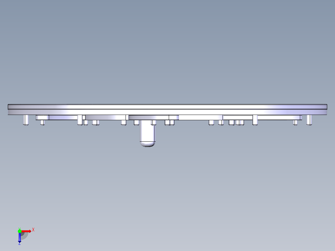 虹膜机构7俯视图