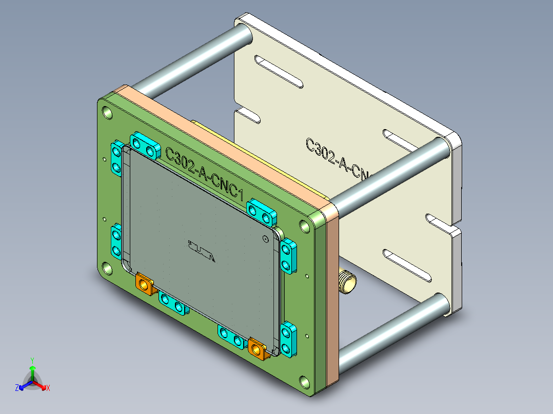 C302-A-CNC1-0510正等轴测图