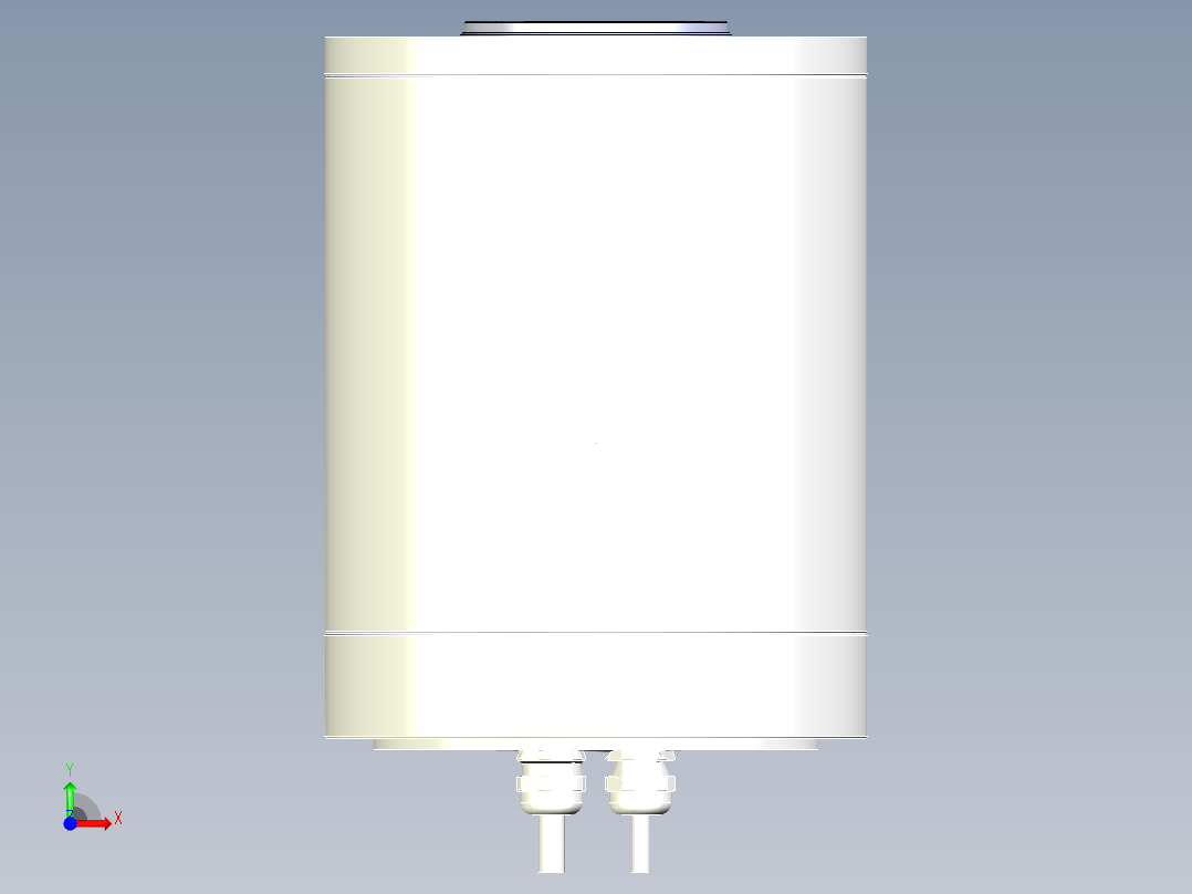 140-100直驱电机前视图
