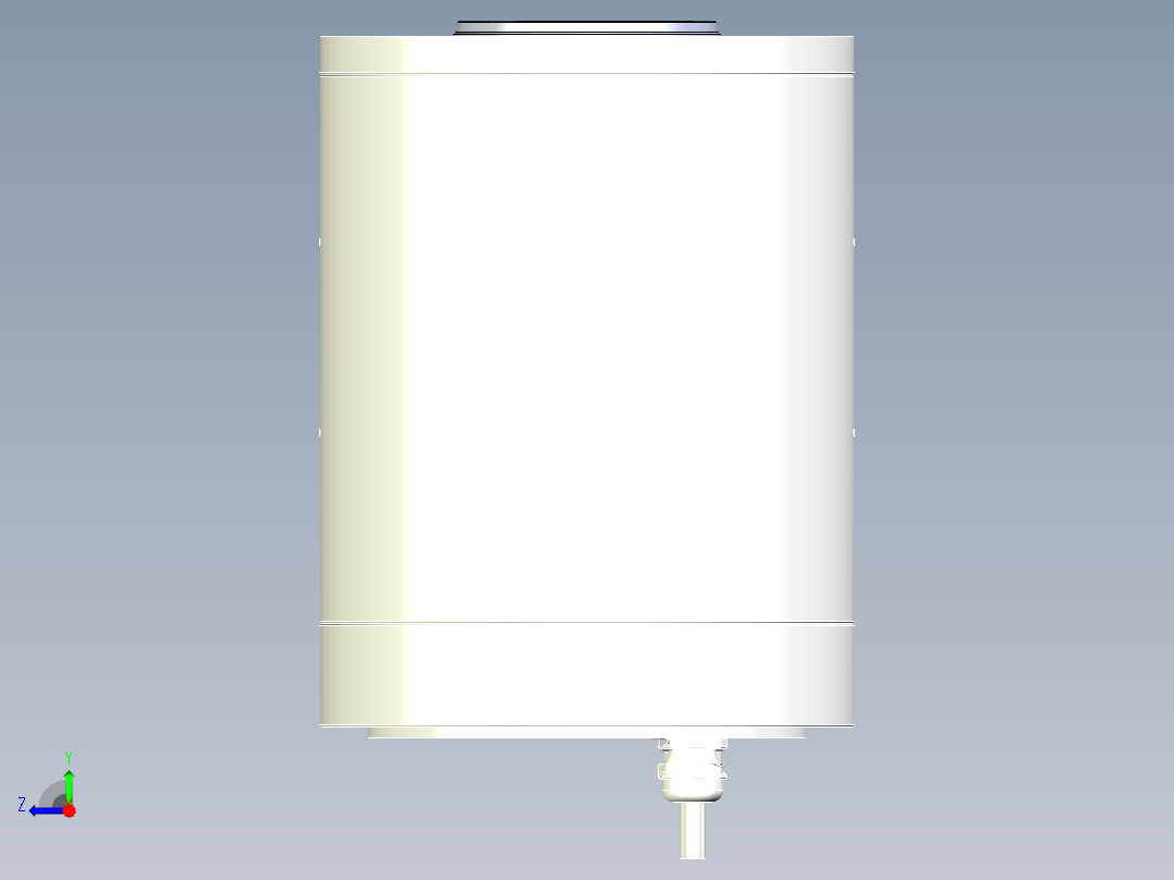 140-100直驱电机右视图