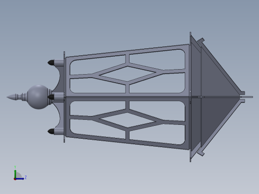 花园灯左视缩略图