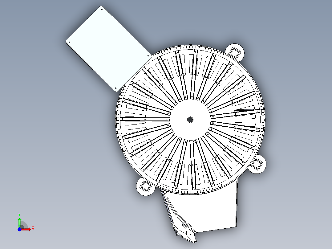 核桃去皮机-X_T前视图
