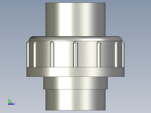 聚氯乙烯配件29-Sch80_Union T375_SxS_897-375-007_0.75in左视缩略图