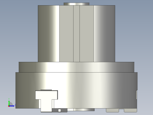 普通气爪PH02-40B左视缩略图