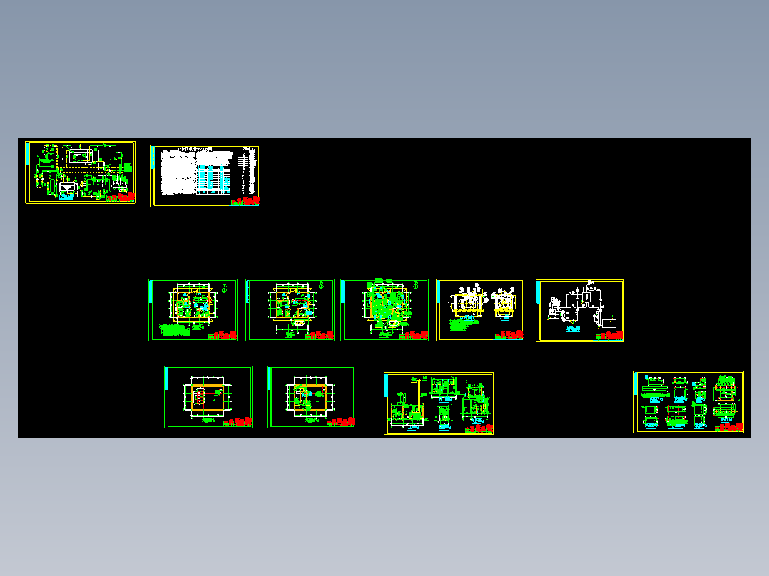 某燃油锅炉房设计图纸