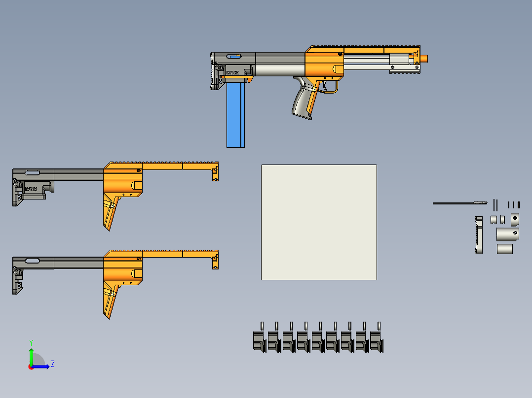 TheLynx山猫 Public 2.02软弹发射器左视图