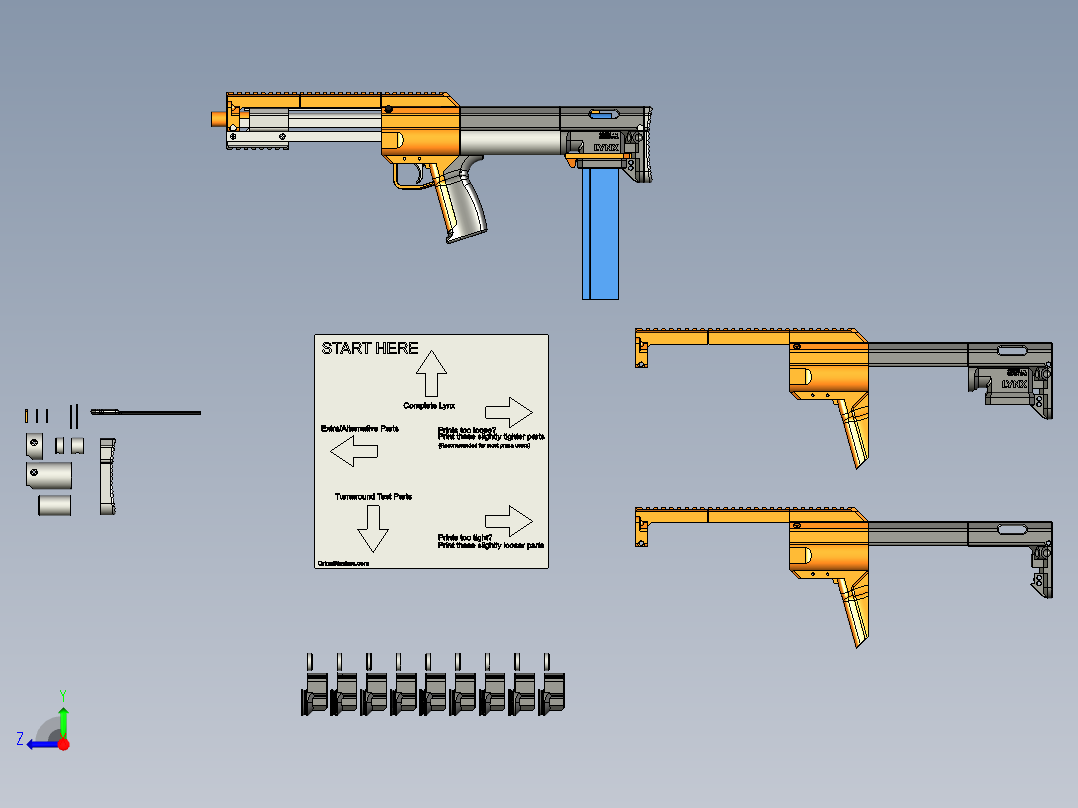 TheLynx山猫 Public 2.02软弹发射器右视图