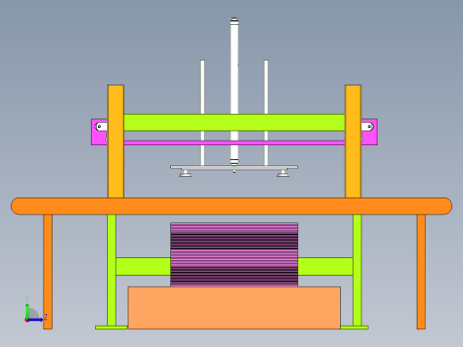 纸板吸取机构左视缩略图