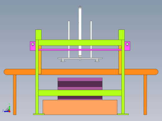 纸板吸取机构右视缩略图