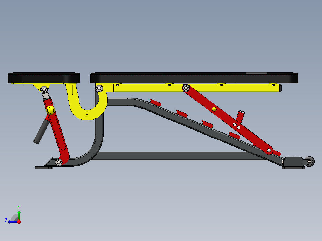 健身器材(86)右视图