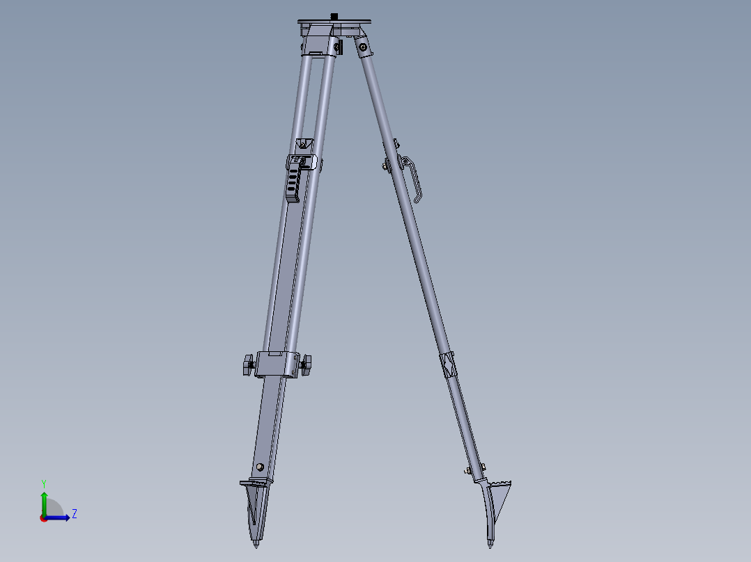 三脚架(49)左视图
