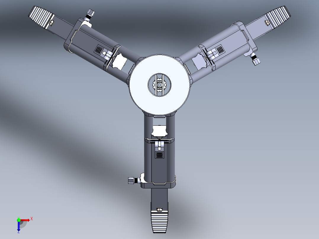 三脚架(49)俯视图
