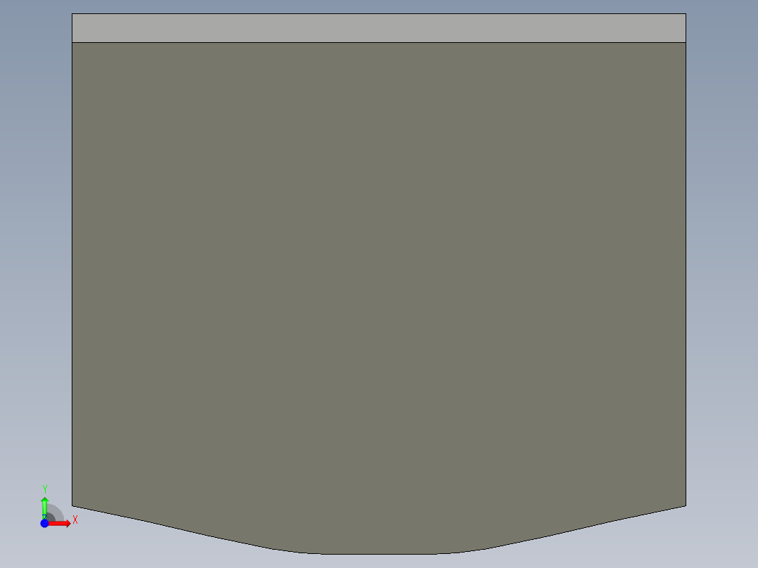 用于快换凿锤的凿子前视图