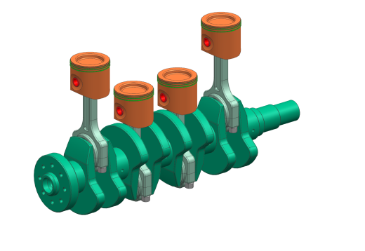EA211发动机活塞连杆曲轴-1620378--80缩略图
