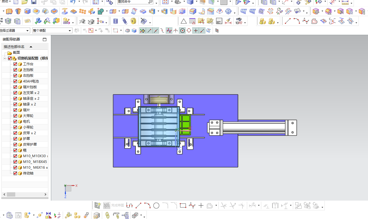废旧电池切割机