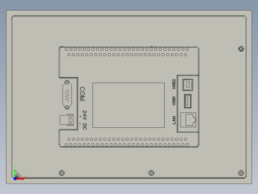 昆仑通态泰触摸屏TPC1062kx-V21前视缩略图