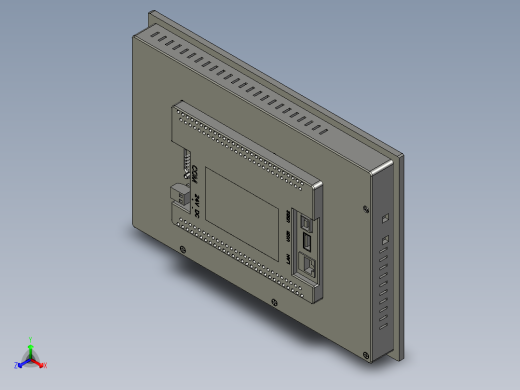昆仑通态泰触摸屏TPC1062kx-V21正等轴测缩略图