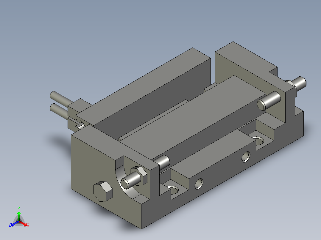 23LM001標準件-氣缸滑台-缸體-MXP12-15C-A93V(0)