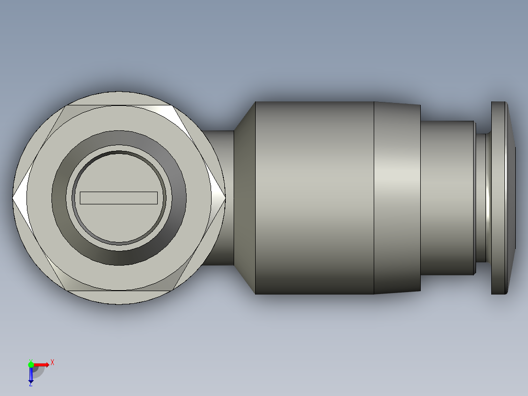 GRLA-1-8-QS-6-D俯视图